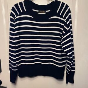 Truth By Republic Women's Black and White Striped Sweater size S Sooo soft pre